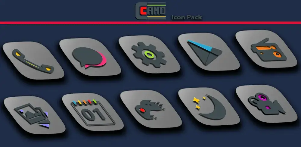 Camo Light Icon Pack icon
