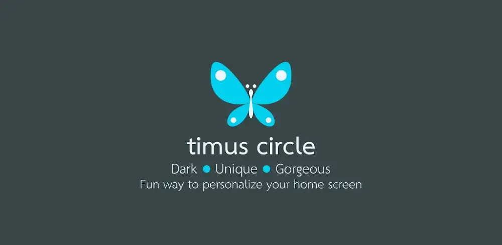 Timus Spin: Dark Icon Pack icon