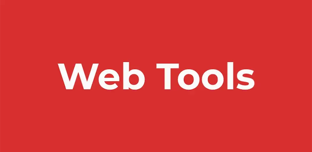 Web Tools icon
