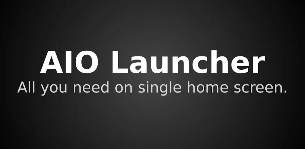 AIO Launcher icon