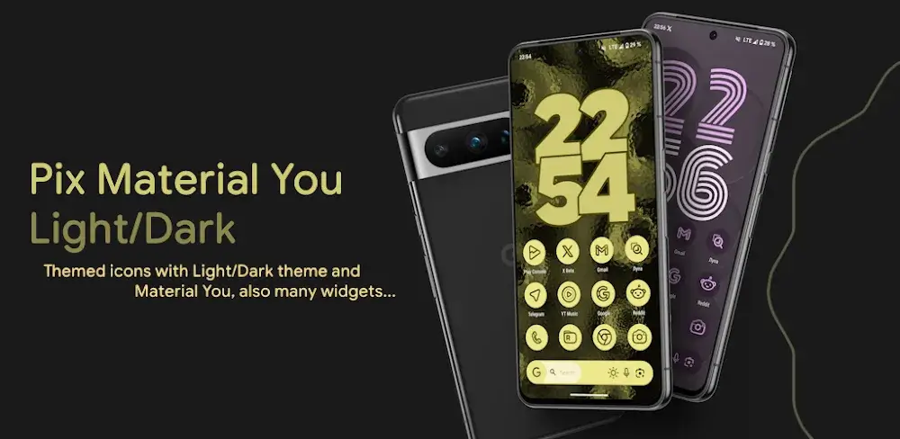 Pix Material You Light/Dark icon