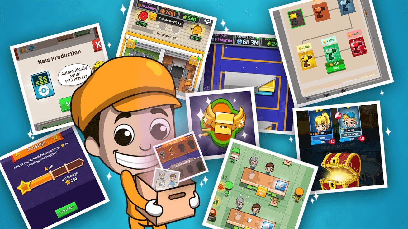 Idle Factory Tycoon screenshot 1