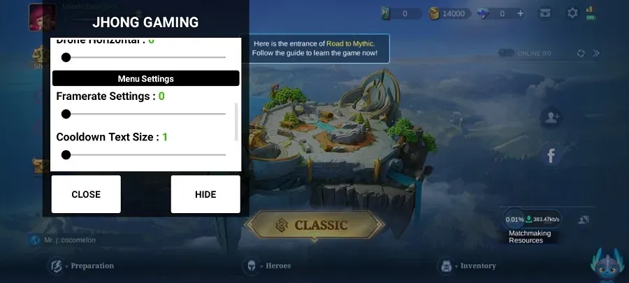 Jhong Gaming screenshot 1