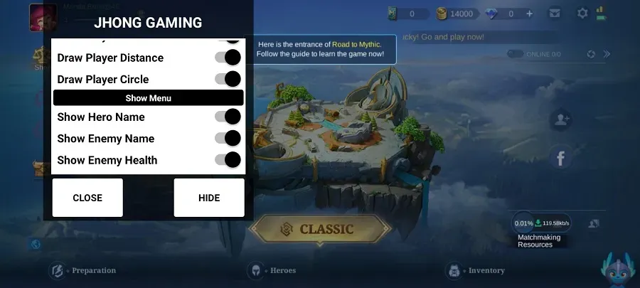 Jhong Gaming screenshot 1