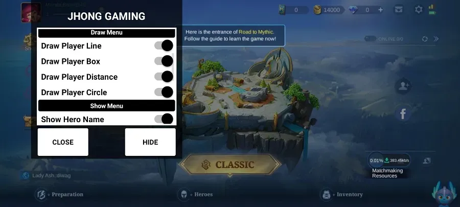 Jhong Gaming screenshot 1