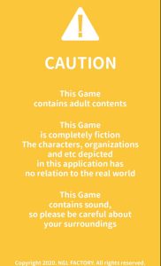 Kaguya Player Caution message