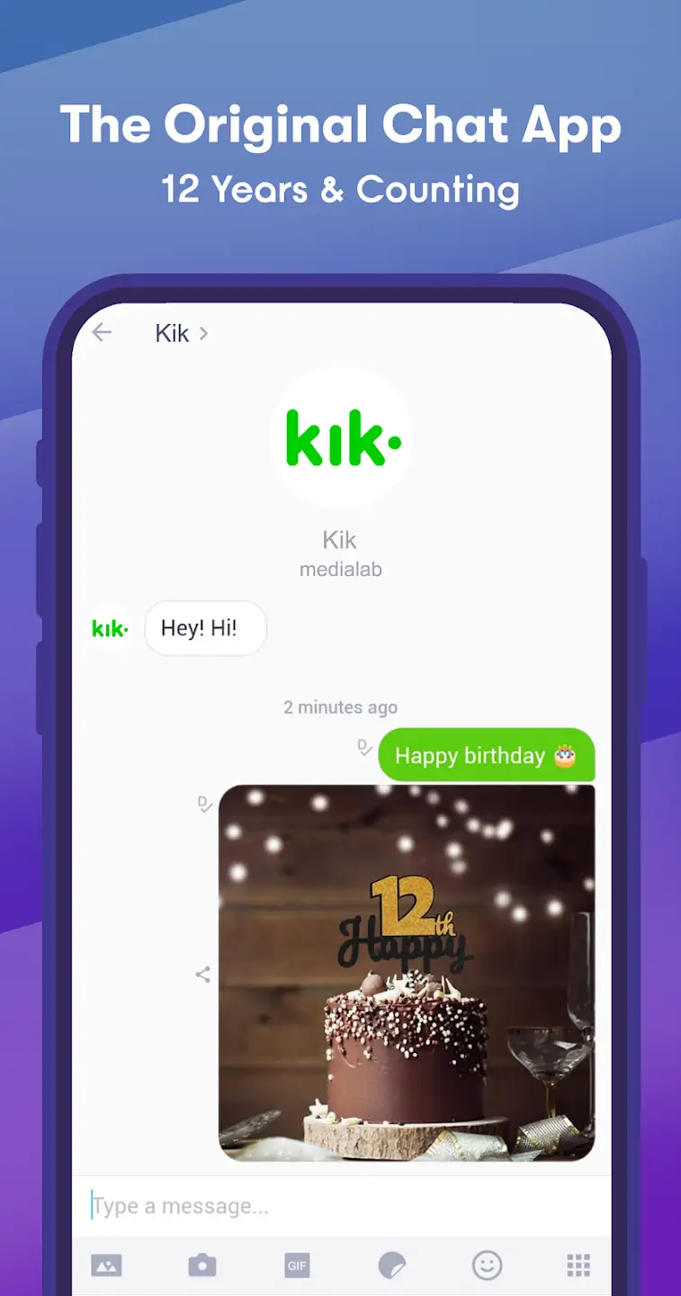 Kik screenshot 1