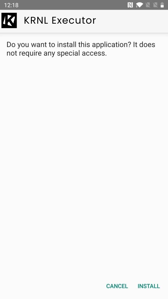 Click on Install Button