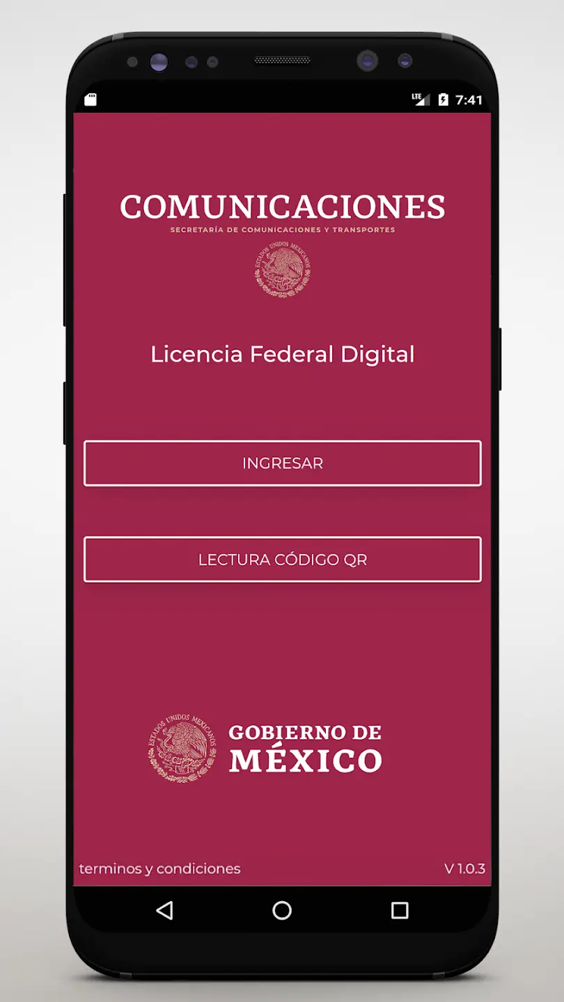Licencia Federal Digital screenshot 1