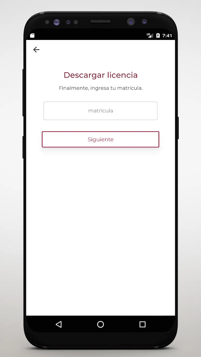 Licencia Federal Digital screenshot 1