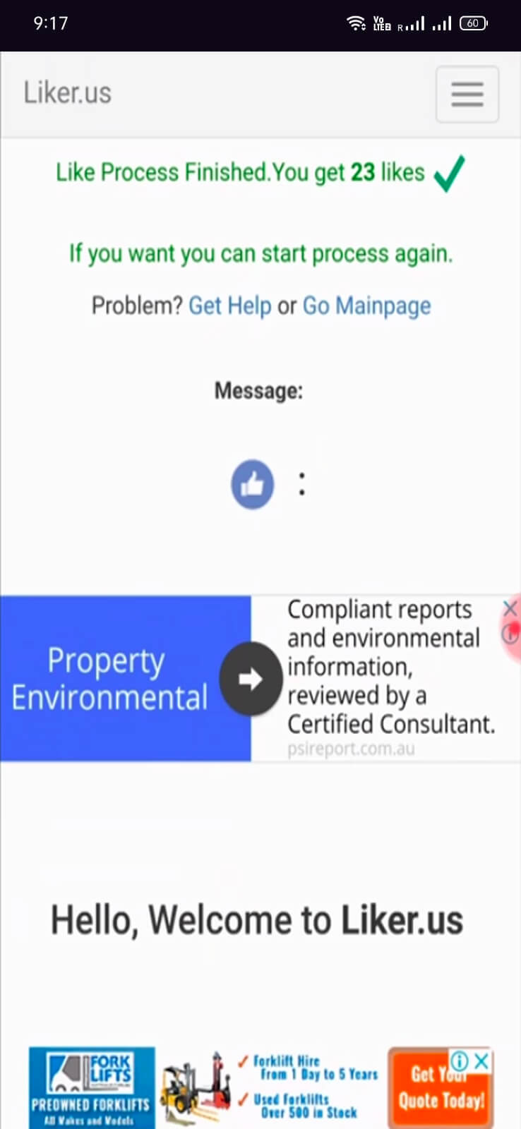 Liker.us screenshot 1