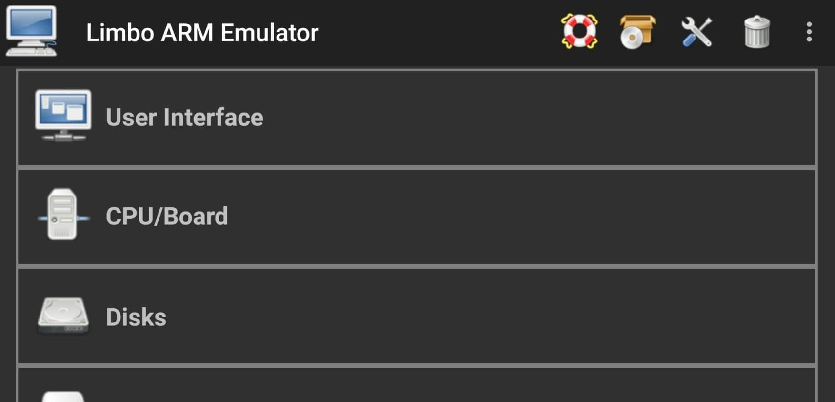Limbo Emulator screenshot 1