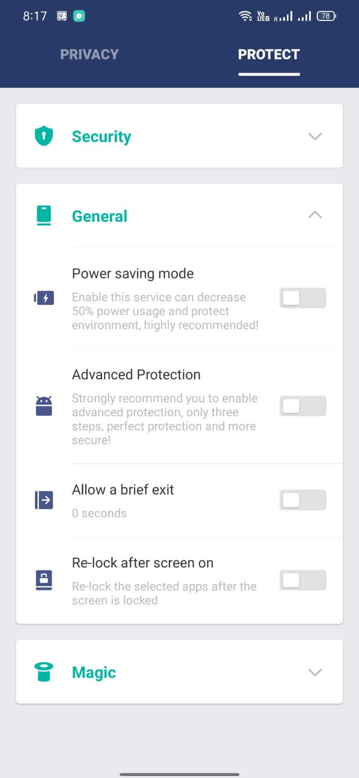 AppLock screenshot 1