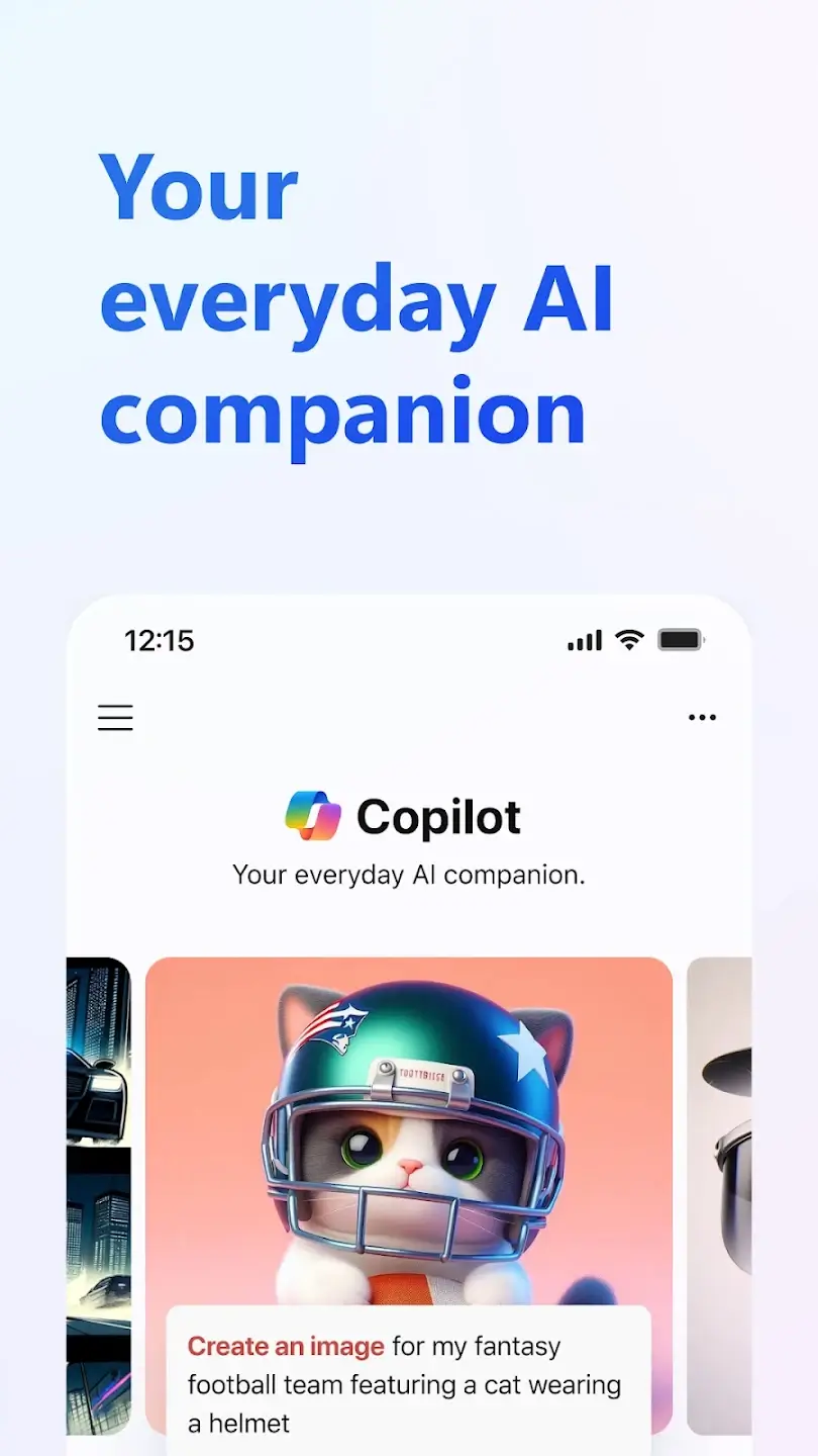 Microsoft CoPilot screenshot 1