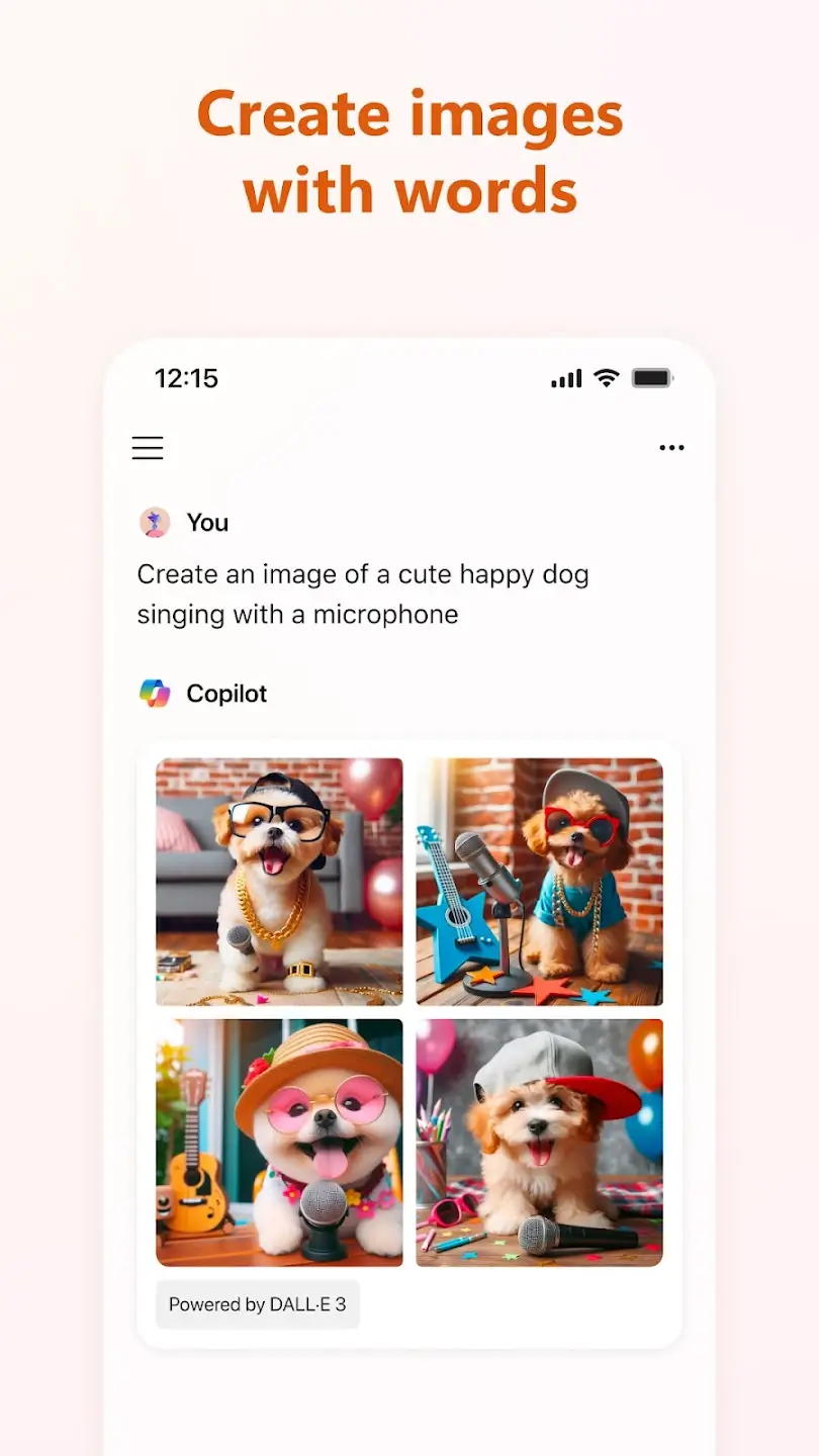 Microsoft CoPilot screenshot 1