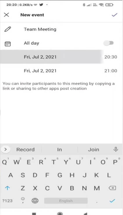 Microsoft Teams screenshot 1
