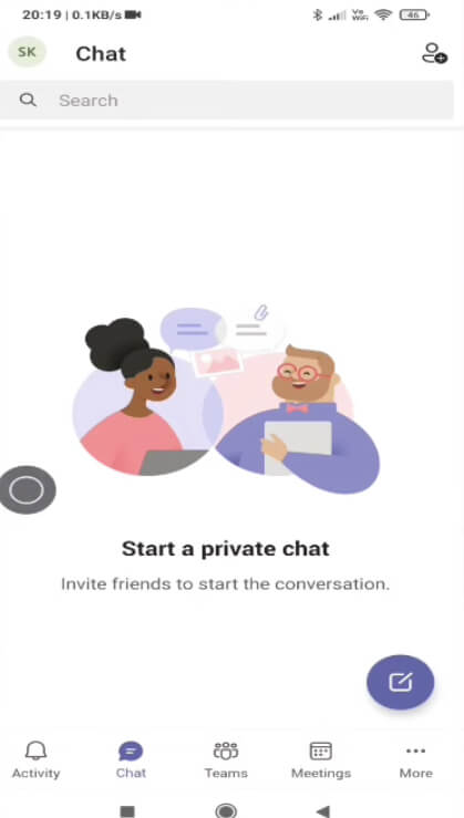 Microsoft Teams screenshot 1