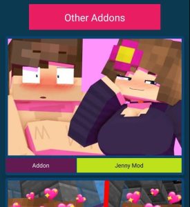 Select the Jenny Addon