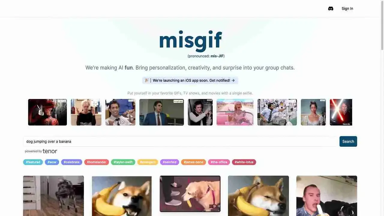 Misgif screenshot 1