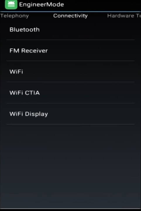 MTK Engineering Mode screenshot 1