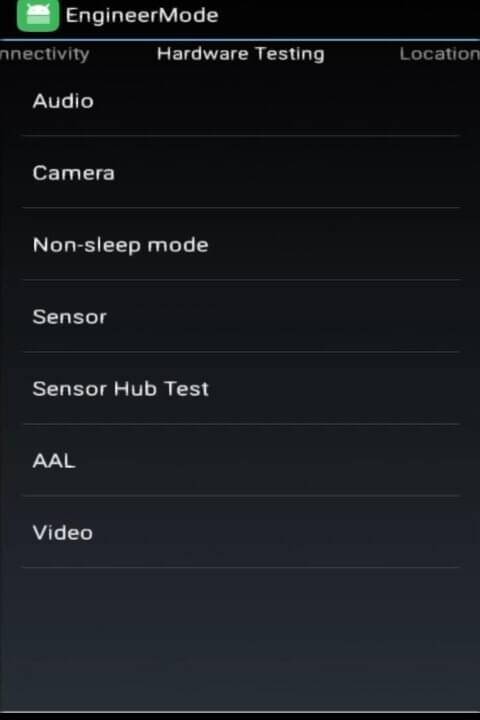 MTK Engineering Mode screenshot 1