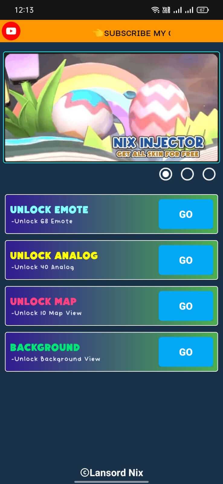 NiX Injector screenshot 1