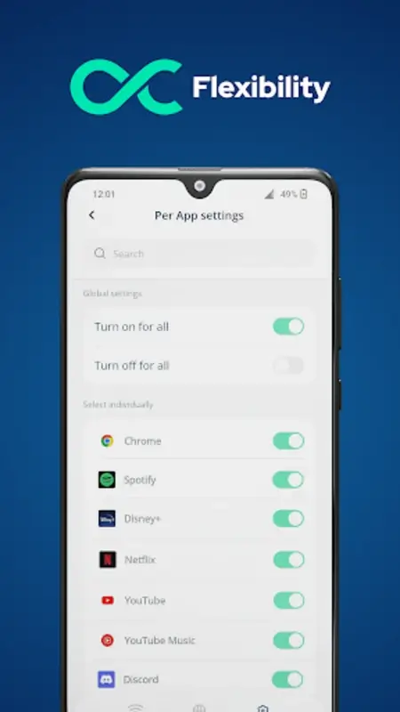 Octohide VPN screenshot 1