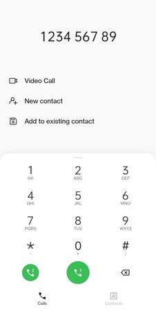 OnePlus Dialer screenshot 1
