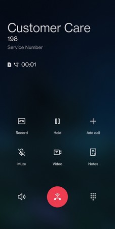 OnePlus Dialer screenshot 1