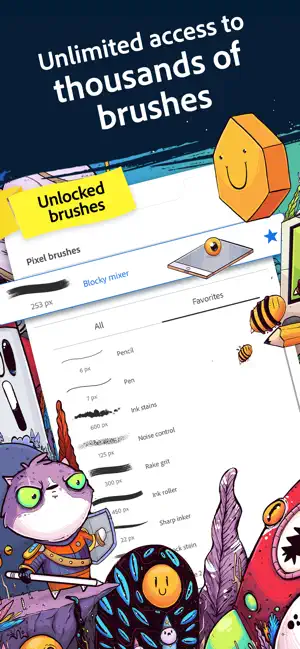 ‎Adobe Fresco: Free Drawing App App screenshot 1