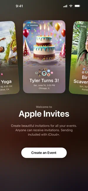 ‎Apple Invites App screenshot 1