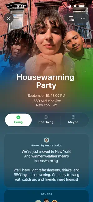 ‎Apple Invites App screenshot 1