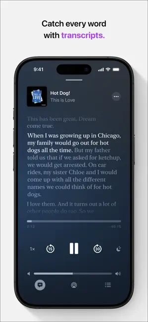 ‎Apple Podcasts App screenshot 1