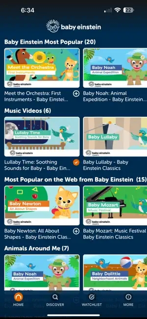 ‎Baby Einstein App screenshot 1