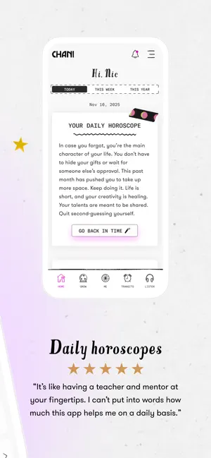 ‎CHANI: Your Astrology Guide App screenshot 1
