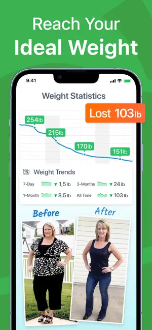 ‎Calorie Counter PRO MyNetDiary App screenshot 1