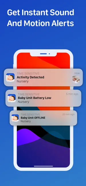 ‎Cloud Baby Monitor App screenshot 1