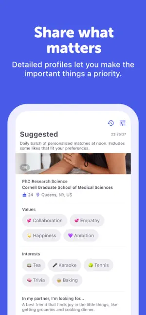 ‎Coffee Meets Bagel: Dating App App screenshot 1