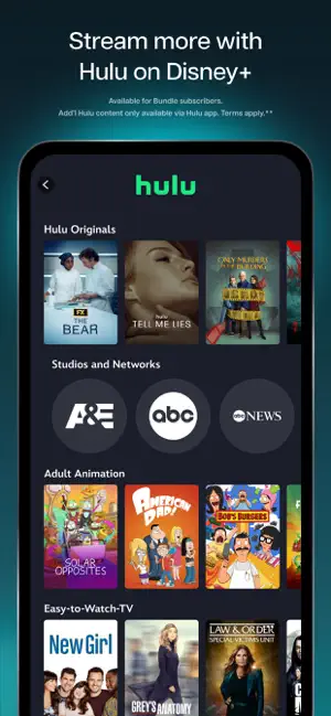 ‎Disney+ App screenshot 1