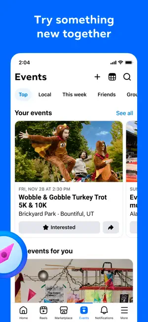 ‎Facebook App screenshot 1