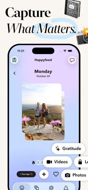 ‎Happyfeed: Gratitude Journal App screenshot 1