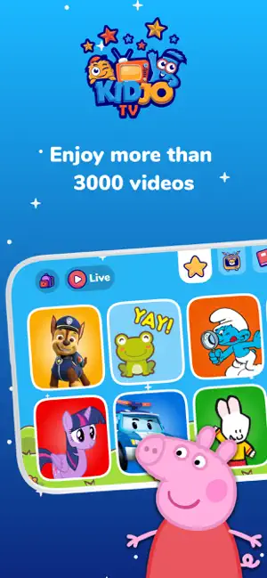 ‎Kidjo TV: Kids Videos to Learn App screenshot 1