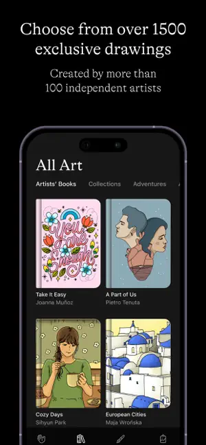 ‎Lake: Coloring Book for Adults App screenshot 1