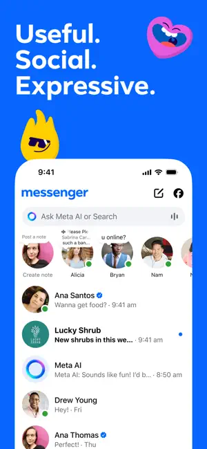 ‎Messenger App screenshot 1