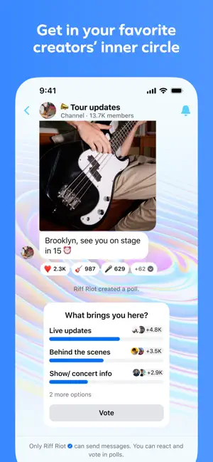 ‎Messenger App screenshot 1