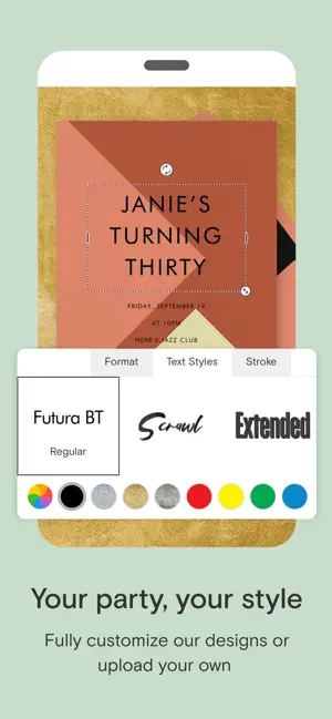 ‎Paperless Post: Invitations App screenshot 1