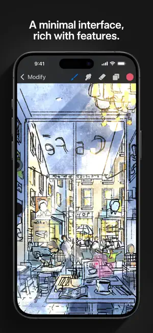 ‎Procreate Pocket App screenshot 1