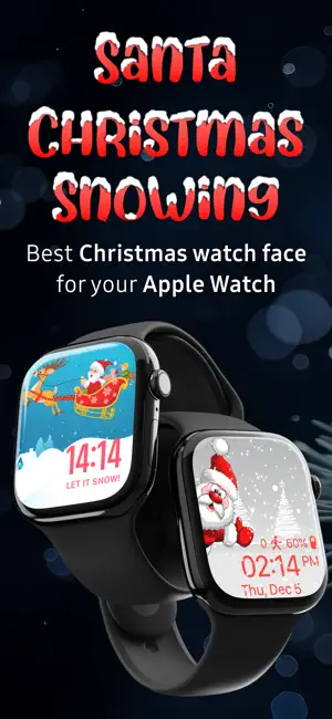 ‎Santa Christmas Snowing App screenshot 1