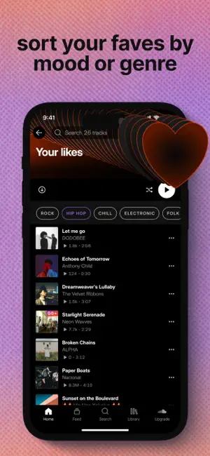 ‎SoundCloud: The Music You Love App screenshot 1