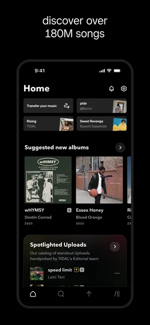 ‎TIDAL Music: HiFi Sound App screenshot 1